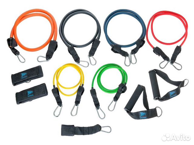 Комплект трубчатых эспандеров PRO 6-эспандеров