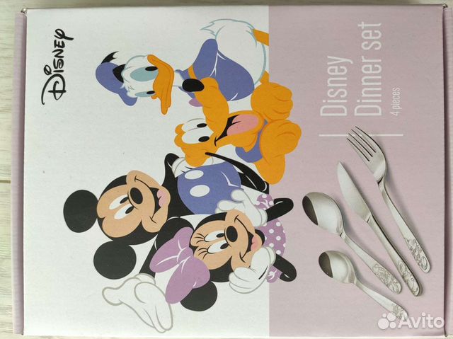 Набор детских столовых предметов Disney