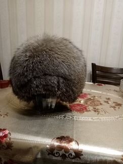 Шапка женская чернобурка