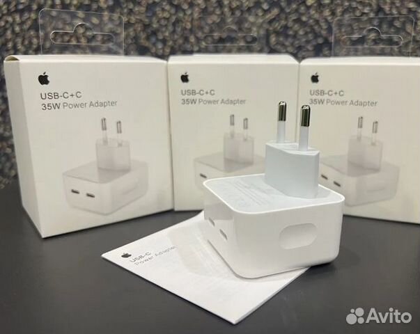 Быстрая зарядка для iPhone 35w блок USB-C