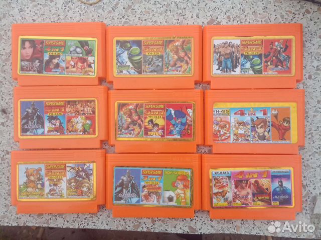 Картриджи сега,денди