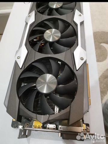 Видеокарта 1080 ti zotac AMP extreme