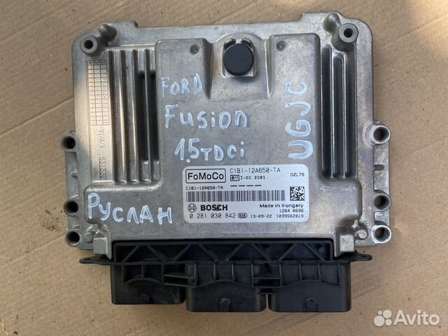 Эбу 0281030842 Ford Fusion 1.5tdci ugjc