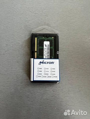 Micron DDR3 8GB оперативная память для ноутбука