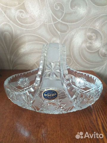 Вазы хрусталь Богемия Чехословакия