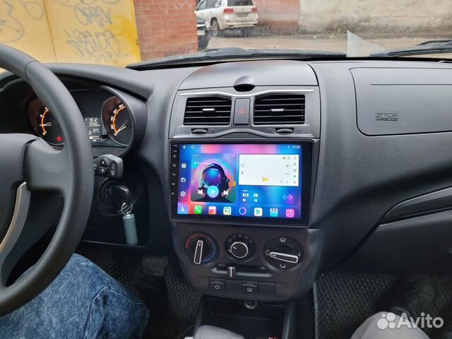 Android магнитола 9 для LADA Granta FL, есть Teyes