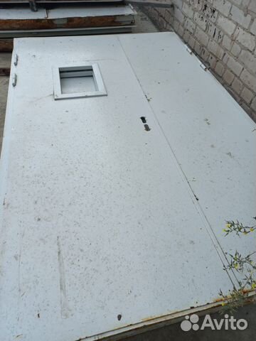 Двери утепленные противопожарные