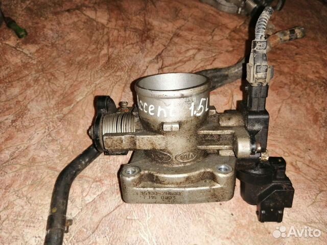 Заслонка дроссельная Hyundai Accent