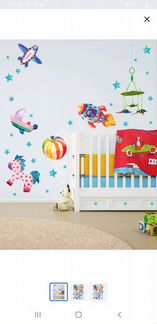 Интерьерные наклейки 