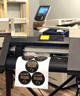 Печать наклеек любой формы