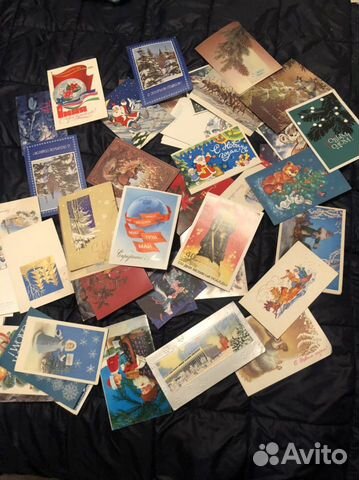 Открытки СССР винтаж 1950-80 более 200шт