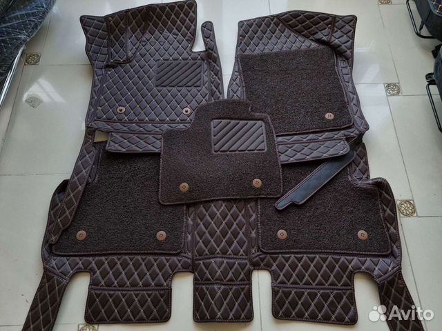5D Ковры Hyundai Santa Fe - Tucson - Sonata Коричн