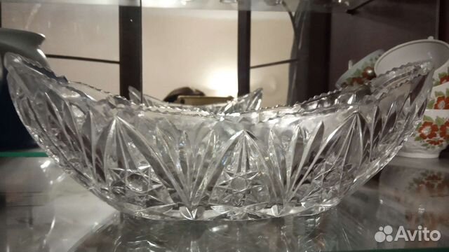 Ваза хрустальная СССР