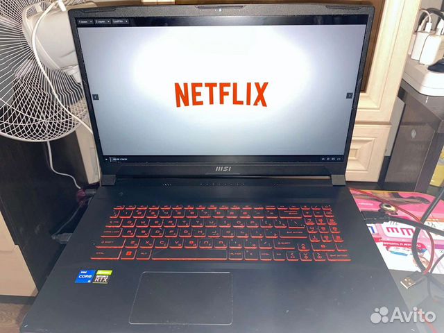Игровой ноутбук msi 17.3