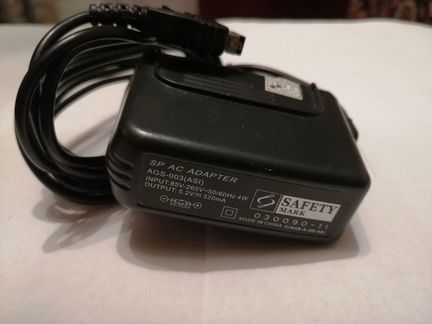 Сетевое зарядное устройство GameBoy AGS-003 (ASI)