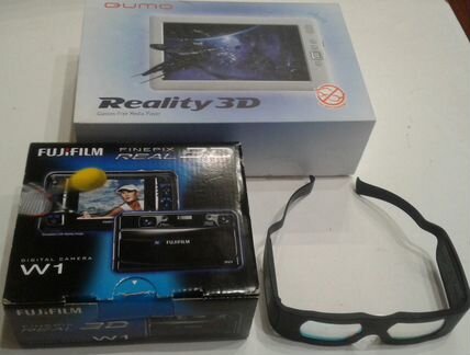 Комплект 3D-Фотоаппарат Рамка Очки
