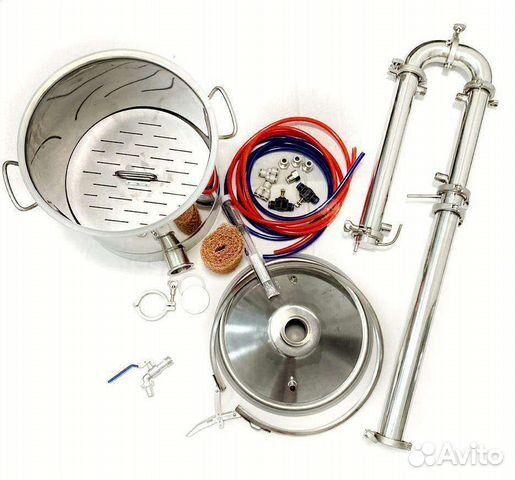 Бражная колонна 2 дюйма +куб 38 литров