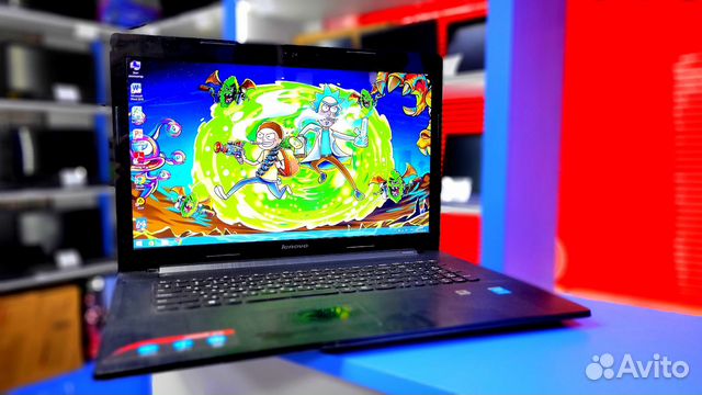 Ноутбук Lenovo 17.3” Pentium 3558u 8gb 500gb HD