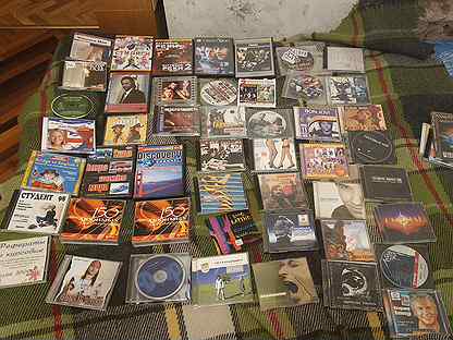 Разные DVD/CD с музыкой, фильмами, программами