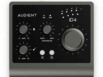 Audient ID4 mkii студийный USB-аудиоинтерфейс