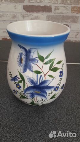 Вазы декоративные +салфетница. Фаянс