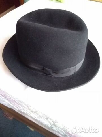 Шляпа фетровая мужская-женская
