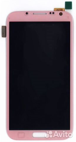 Дисплей Samsung Galaxy Note 2 N7100 розовый Orig