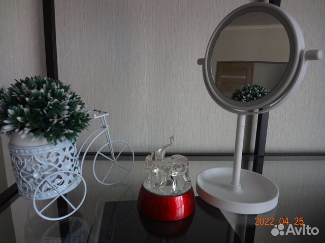 Зеркало растение светильник