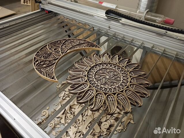 Лазерная резка и гравировка: фанеры оргстекла кожи