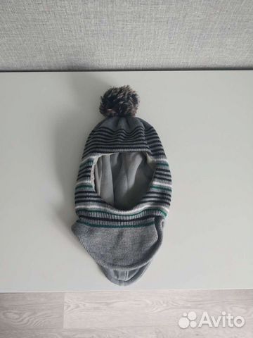 Шапка-шлем (балаклава) зима 2-3 года