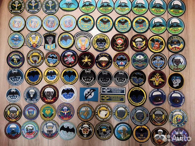 Шевроны отряды гру, разведка