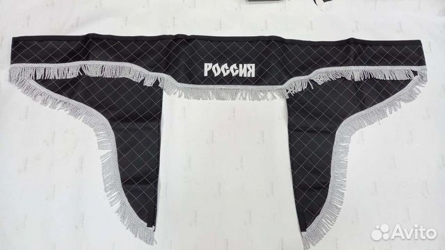 Ламбрекены Россия черная экокожа