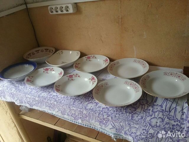 Глубокие суповые тарелки Япония. Обмен