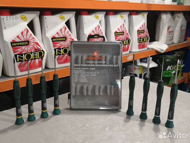 Набор отверток для точной механики 8 пр. jonnesway