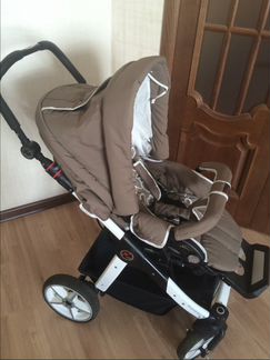 Hartan Racer GT 2 в 1 кофейного цвета