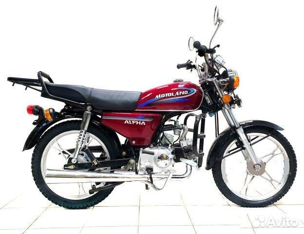 Мотоленд альфа 11(цвет-красный)