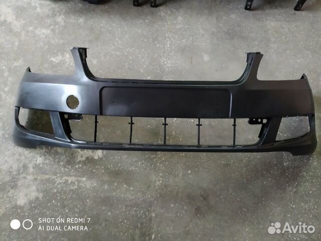 Бампер передний Шкода Фабиа 10-14 г.в