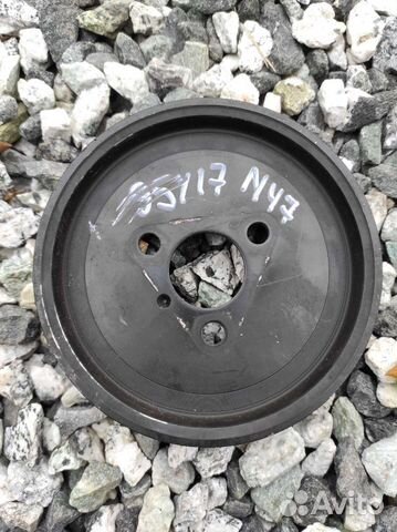 Шкив насоса гур бмв Х3 Е83 N47D20A