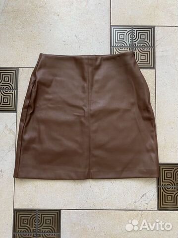 Кожаная юбка