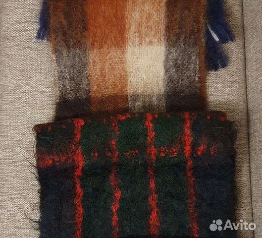 Мужские шарфы мохеровые новые