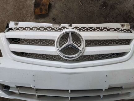 Бампер передний Мерседес Вито 639, Виано 639Рейста