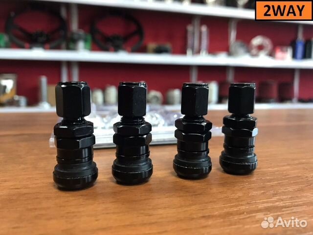 Ниппель для колес чёрные (комплект)