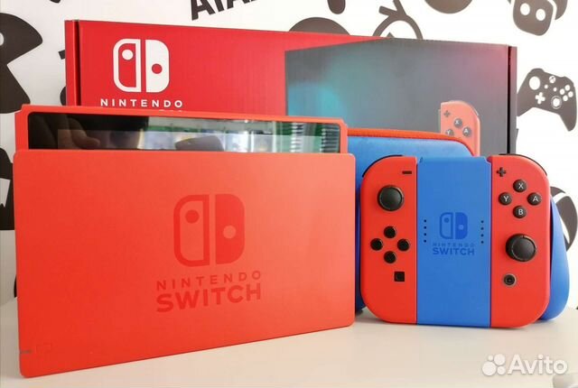 Nintendo Switch V2 Mario Edition Б/У