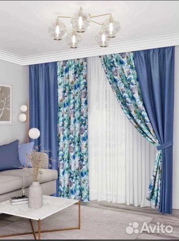 Шторы и тюль в комплекте