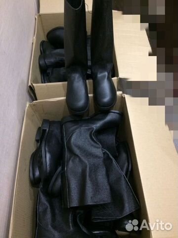 Сапоги кирзовые мужские и женские