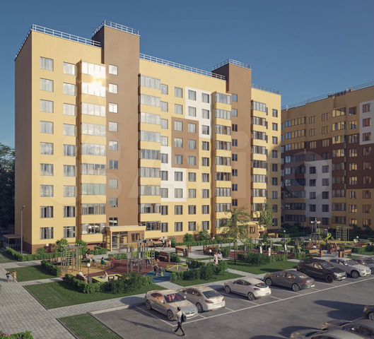 2-к. квартира, 56,1 м², 8/9 эт.