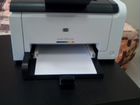 Лазерный цветной принтер HP CP1025.гарантия