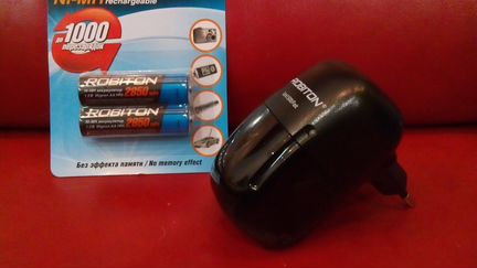 Аккумулятор HR6 Robiton 2850mAh 1.2V