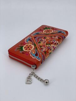 Новый женский кошелек кожа 3 расцветки на молнии