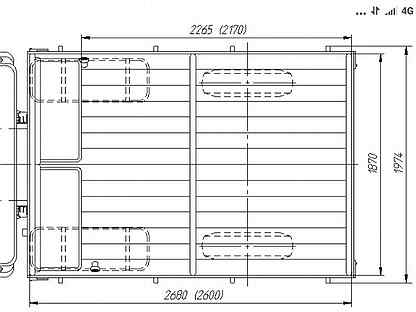 Размер кузова уаз головастик бортовой старого образца